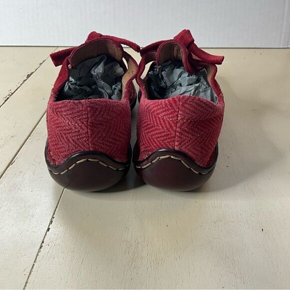 Born Mary Jane Women's Shoes Size 6.5 Herringbone Reddish - Picture 10 of 16
